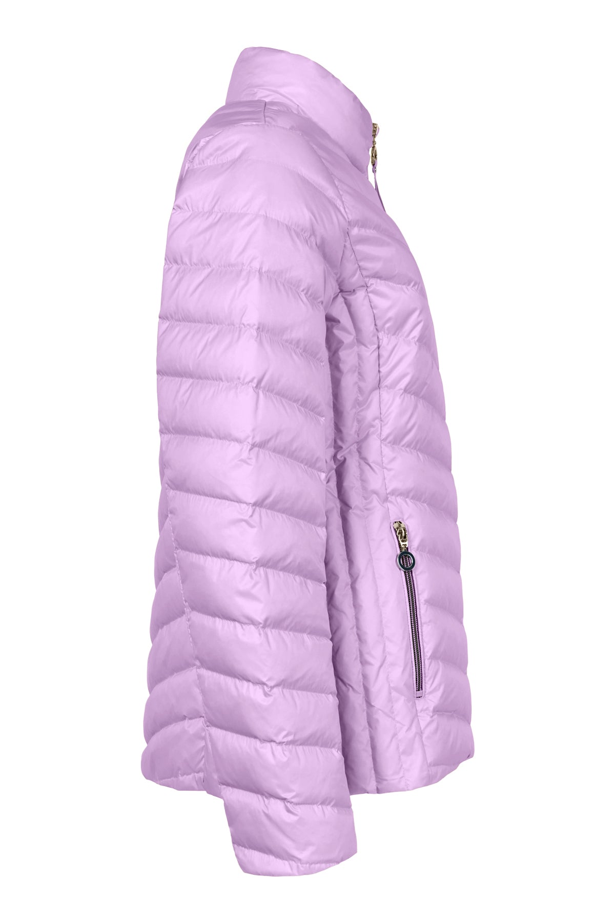 Lightweight Puffer Zip Pocket Spring Jacket. Style FR528