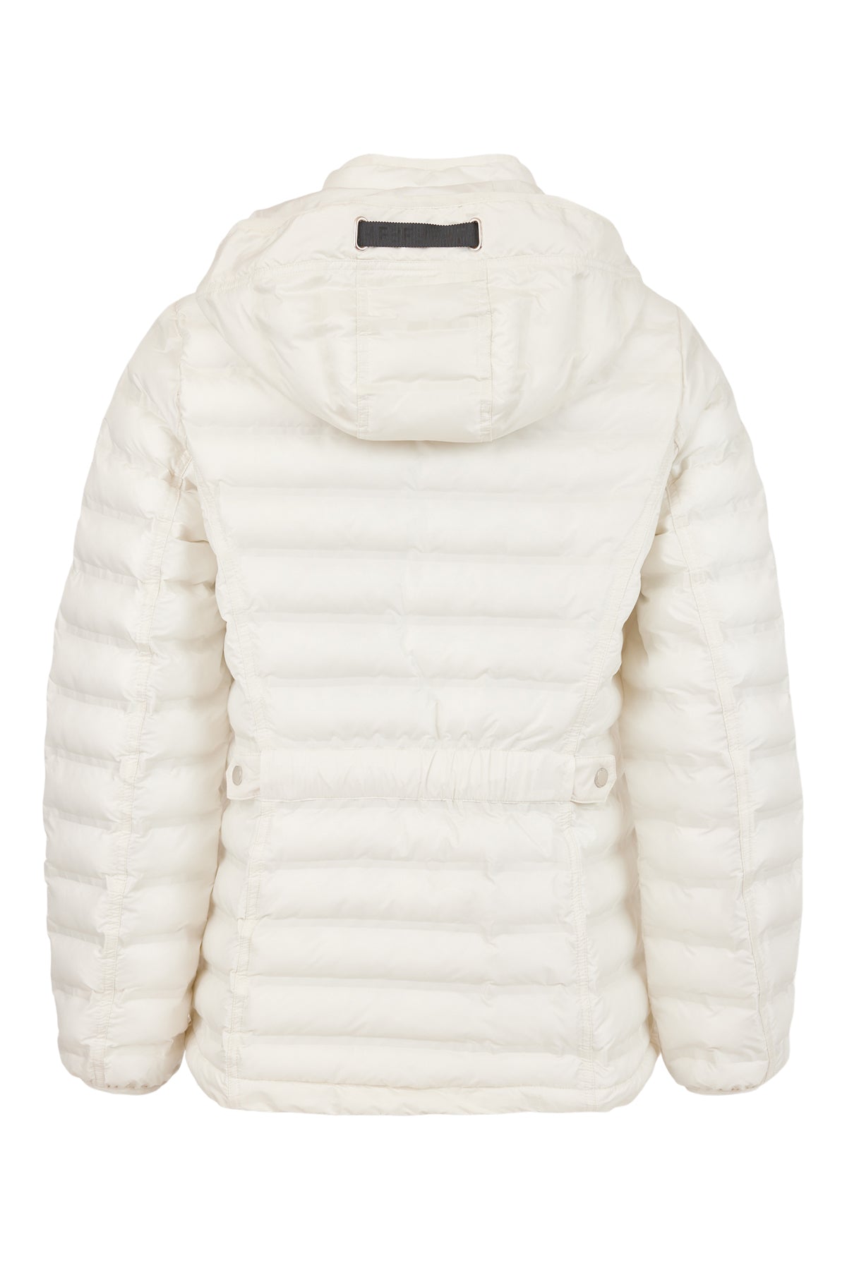Puffer Jacket with Contrast Black Details. Style FR212