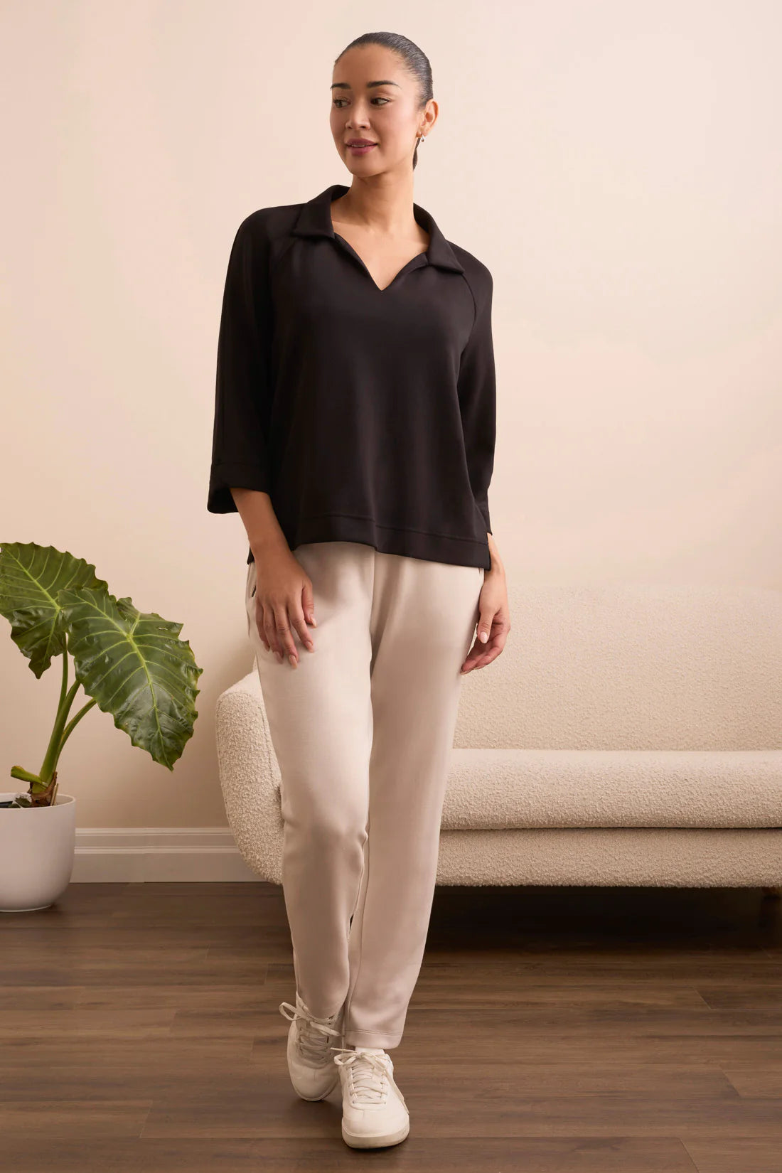 Techno Lux Johnny Collar Polo Top. Style TR2137O-3390
