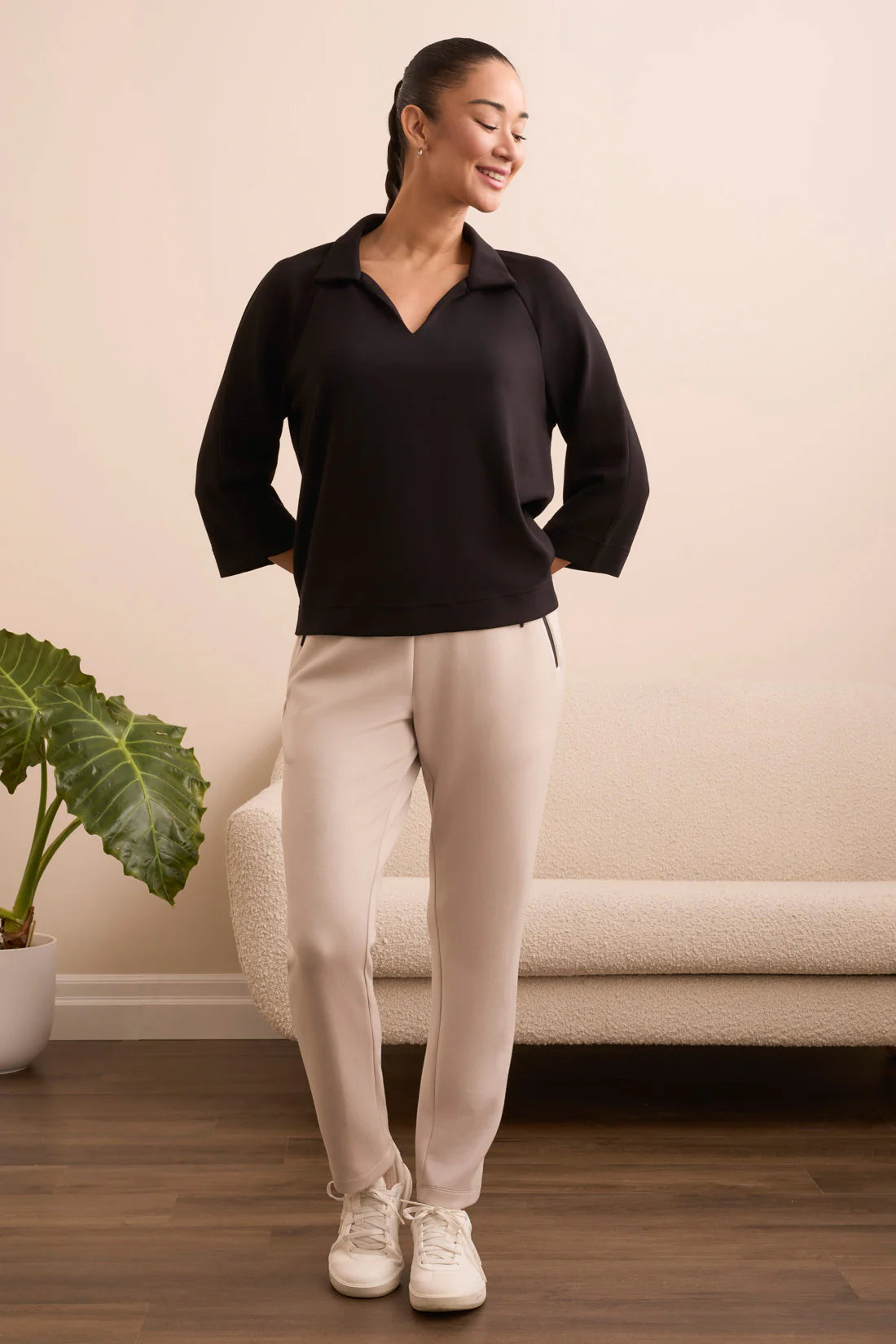 Techno Lux Johnny Collar Polo Top. Style TR2137O-3390