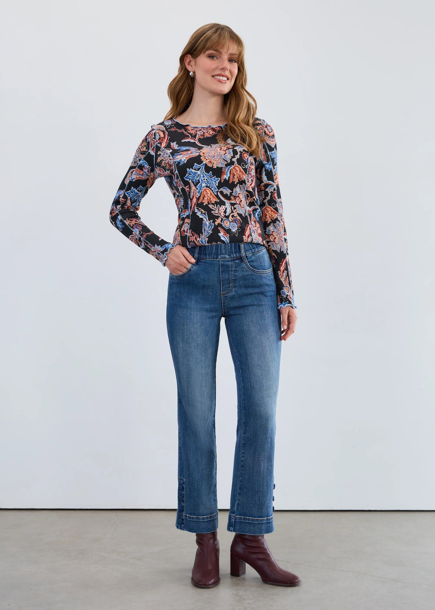 Pull-On Boot Ankle Jean. Style FD2462669