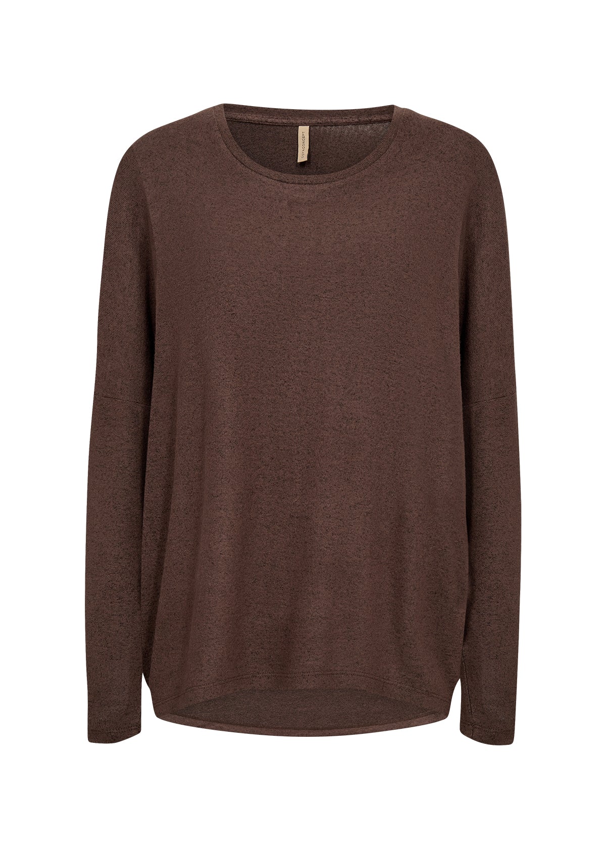 Soft Long Sleeve Drop Shoulder Top. Style SOYA4PF24788