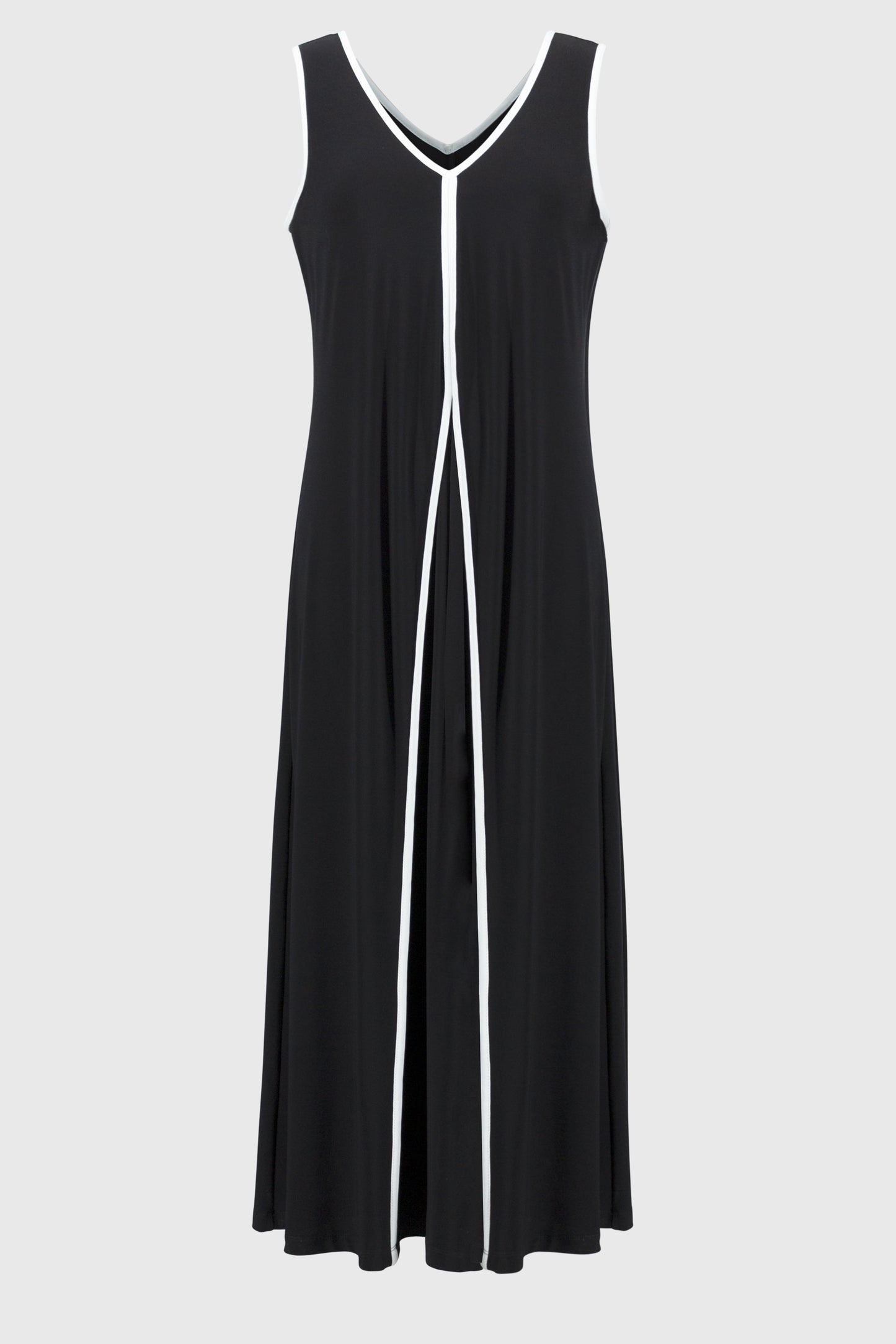 Silky Knit Sleeveless A-Line Dress. Style JR251156