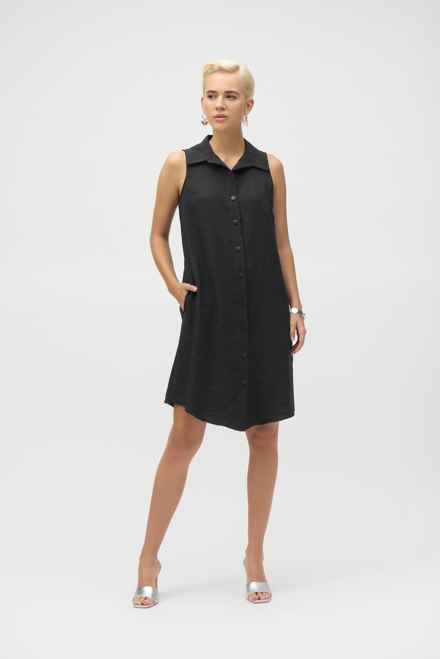 Novelty Straight Shirt Dress. Style JR252173