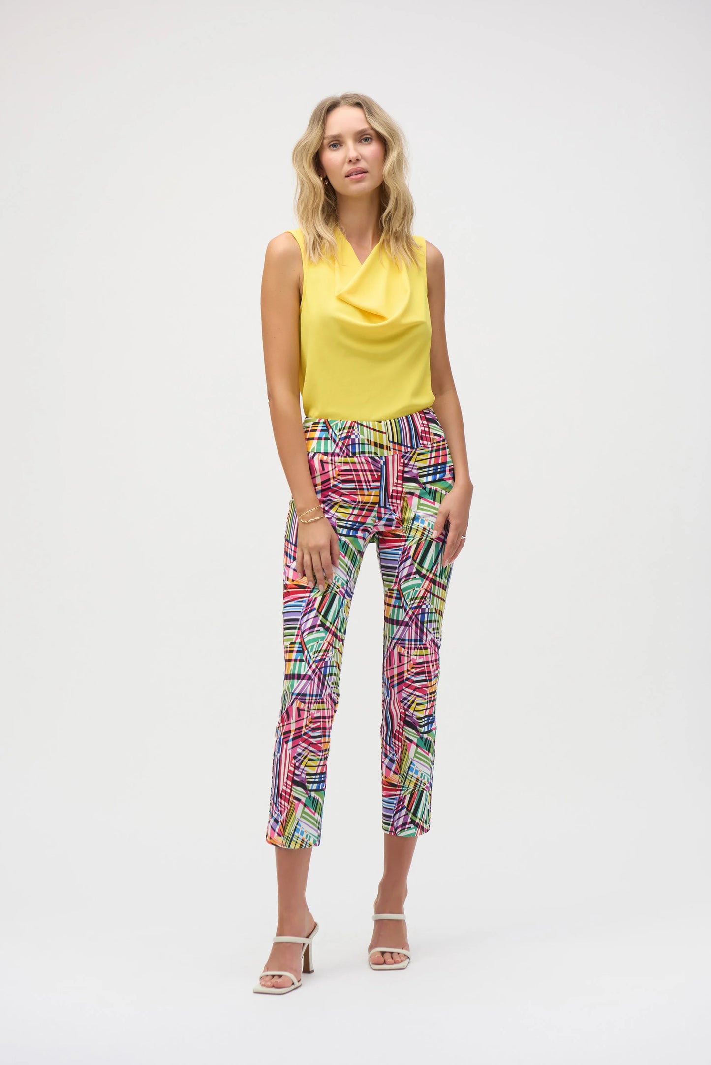 Millennium Print Straight Leg Pant. Style JR252233