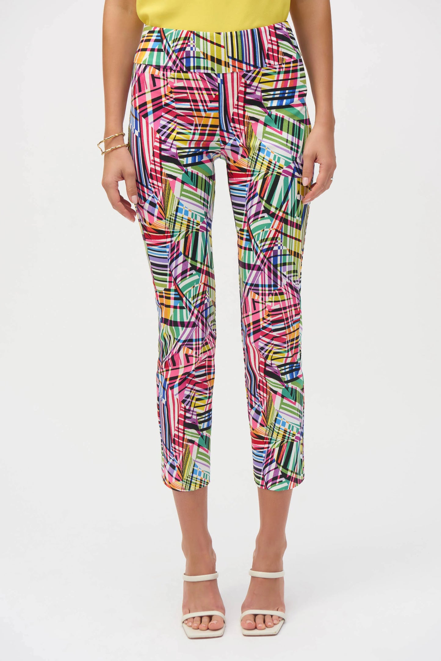 Millennium Print Straight Leg Pant. Style JR252233