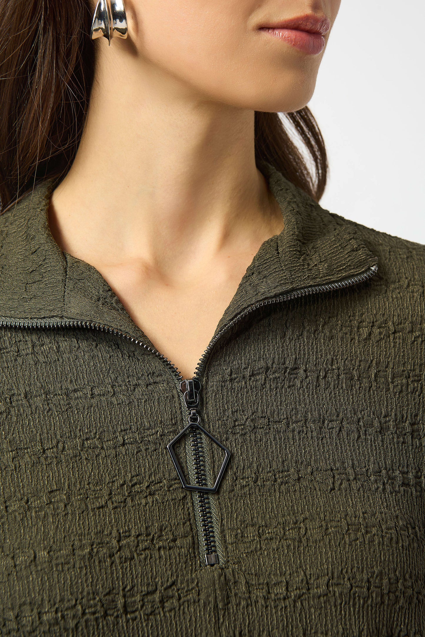Textured Knit A-Line Tunic. Style JR253028
