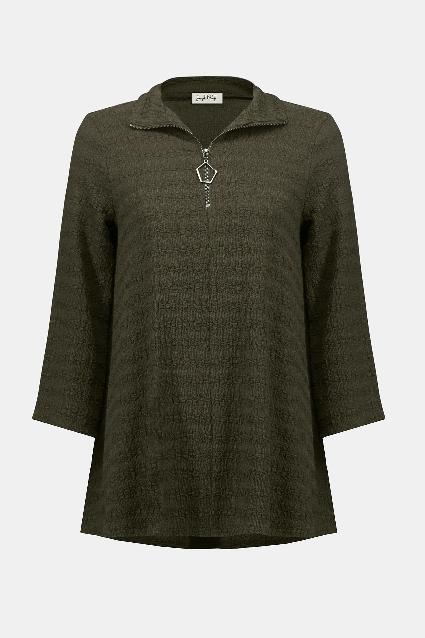 Textured Knit A-Line Tunic. Style JR253028