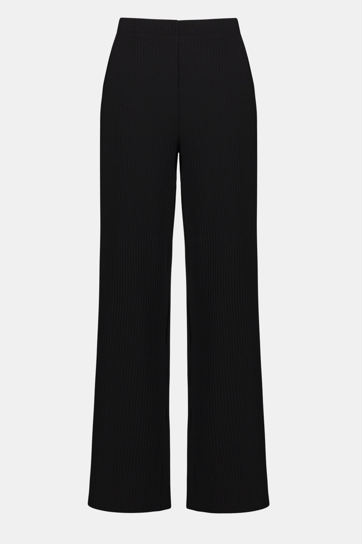 Pleated Scuba Crepe Wide-Leg Pants. Style JR254006