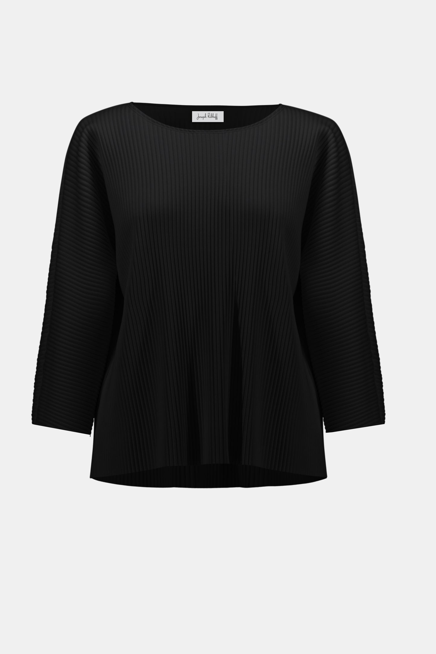 Pleated Scuba Crepe Boxy Top. Style JR254210