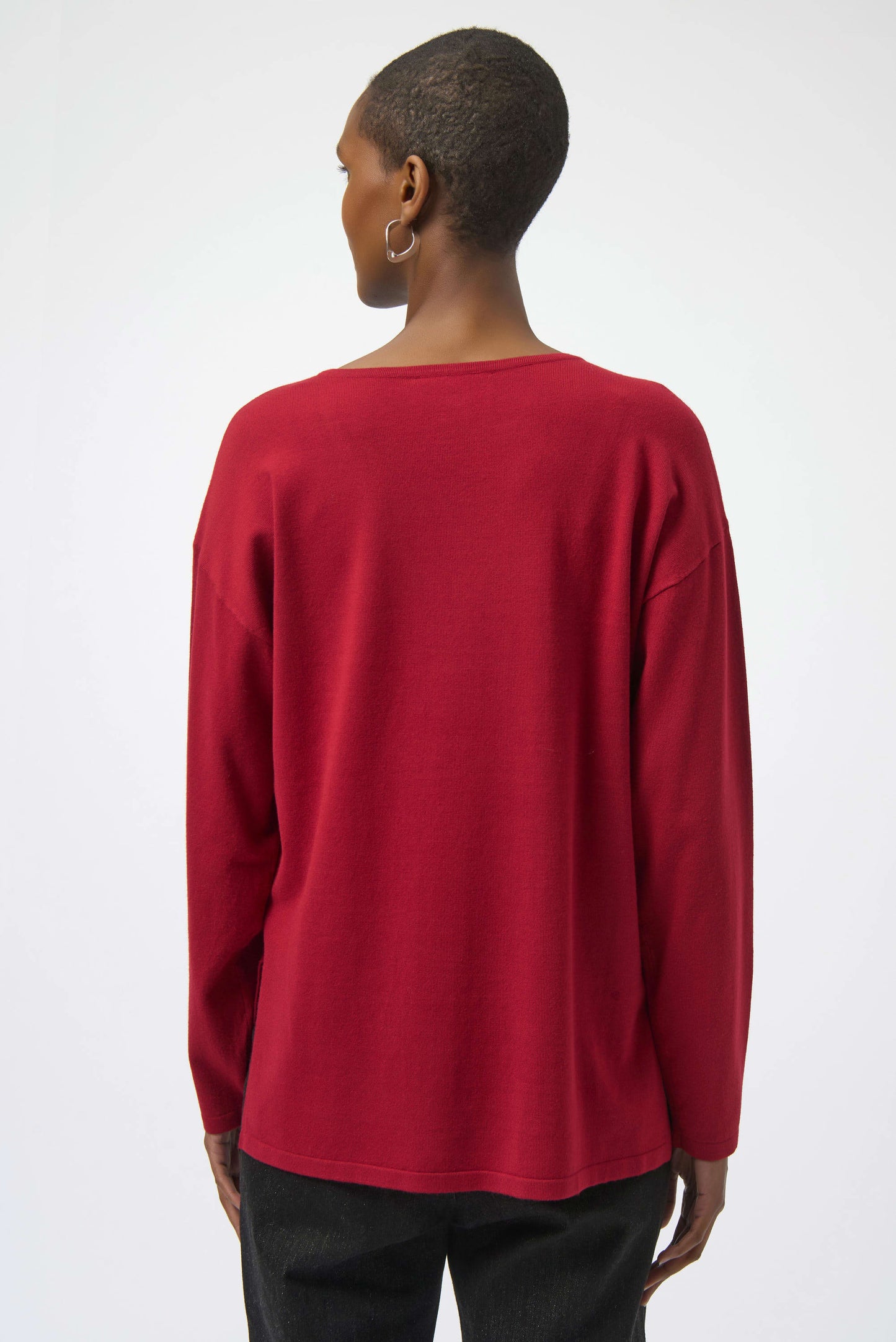 Iron-On Detail Knit Pullover Sweater. Style JR254966