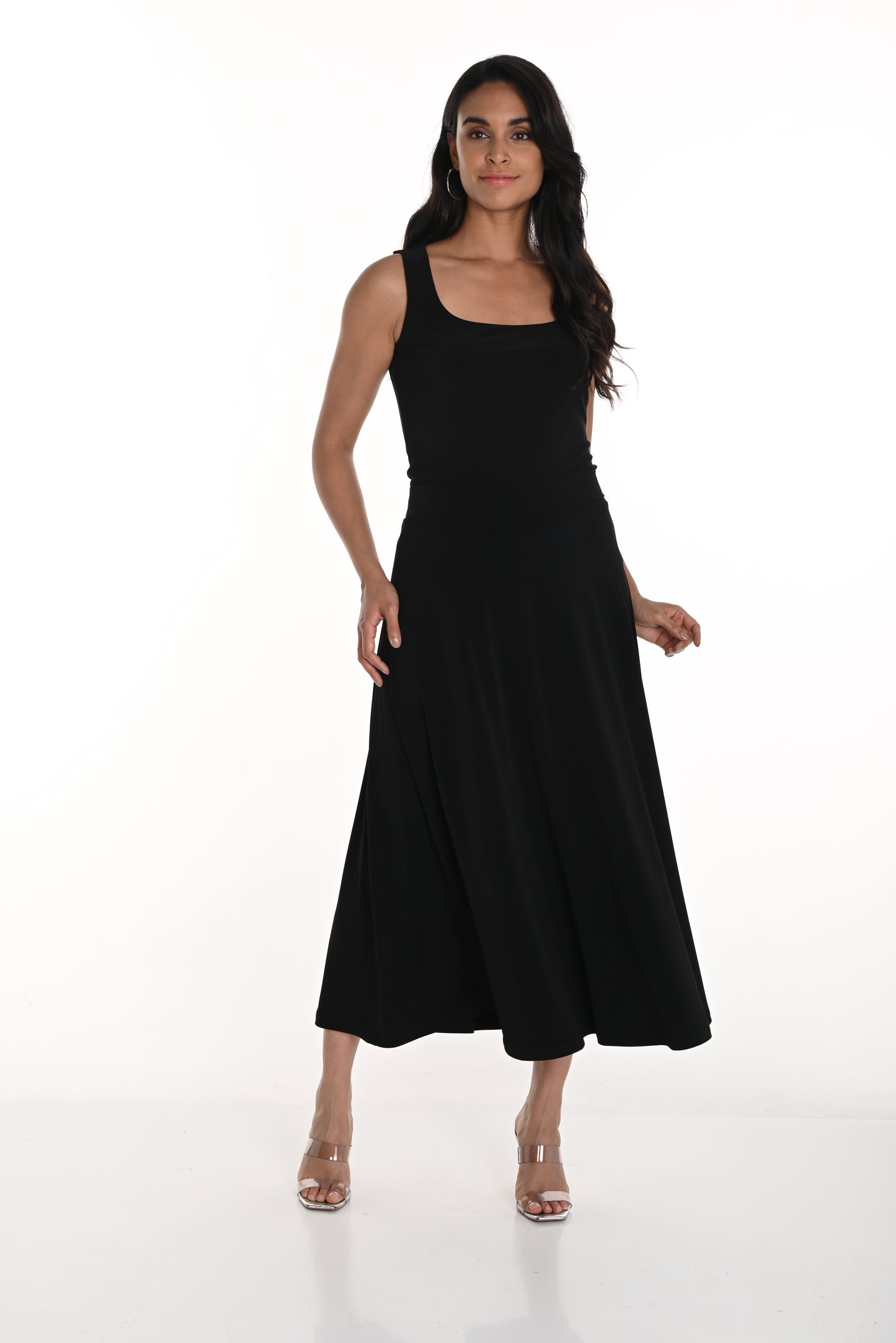A-Line Midi Skirt. Style FL256016