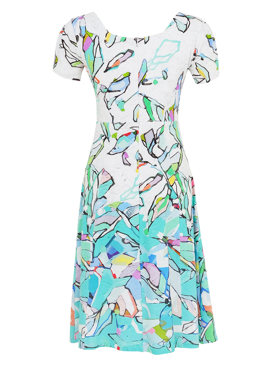 "Half Moon Morning" Artist Print Dress. Style DOLC25615