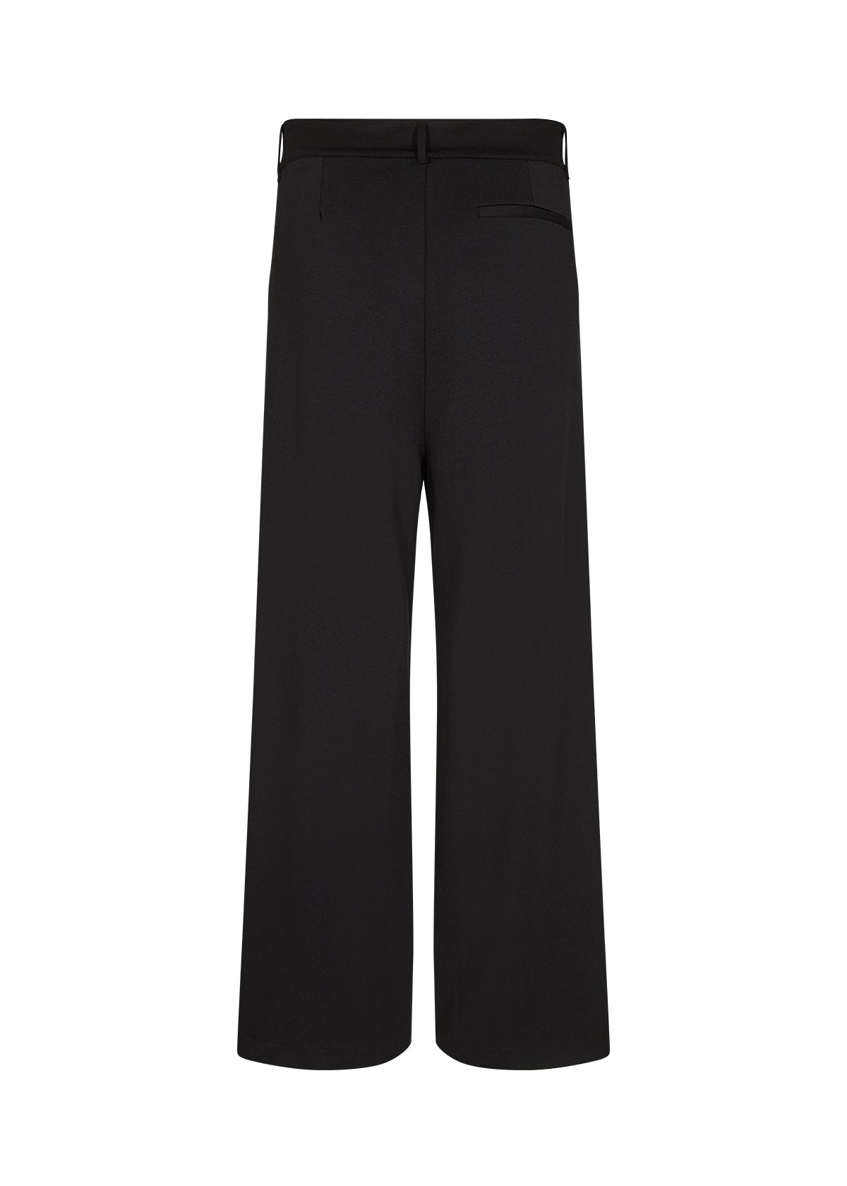 Solid Black Wide Leg Pant. Style SOYA4PF26118