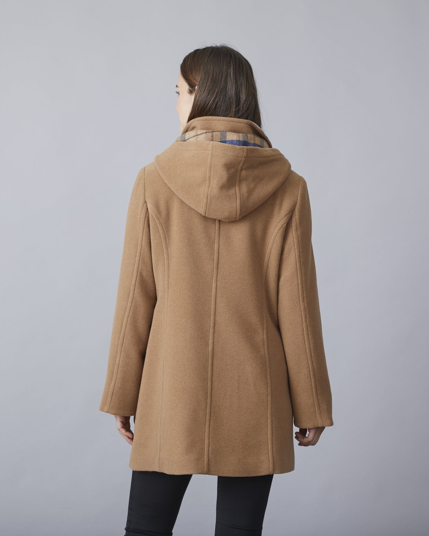 Kaya Wool Blend Toggle Button Coat. Style JUN2612