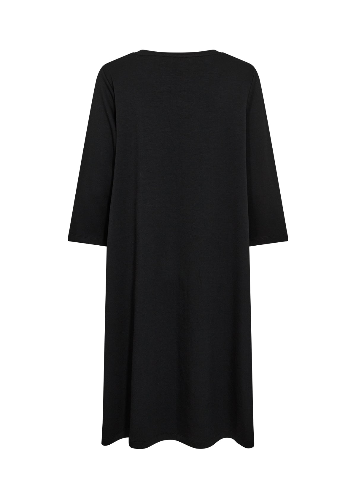 3/4 Sleeve Flared Skirt Midi Length Dress. Style SOYA4F26307