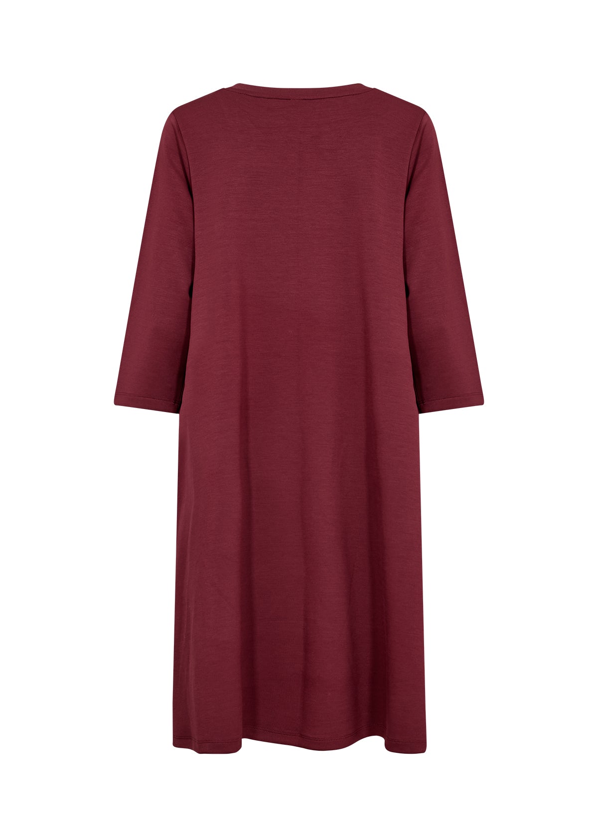 3/4 Sleeve Flared Skirt Midi Length Dress. Style SOYA4F26307