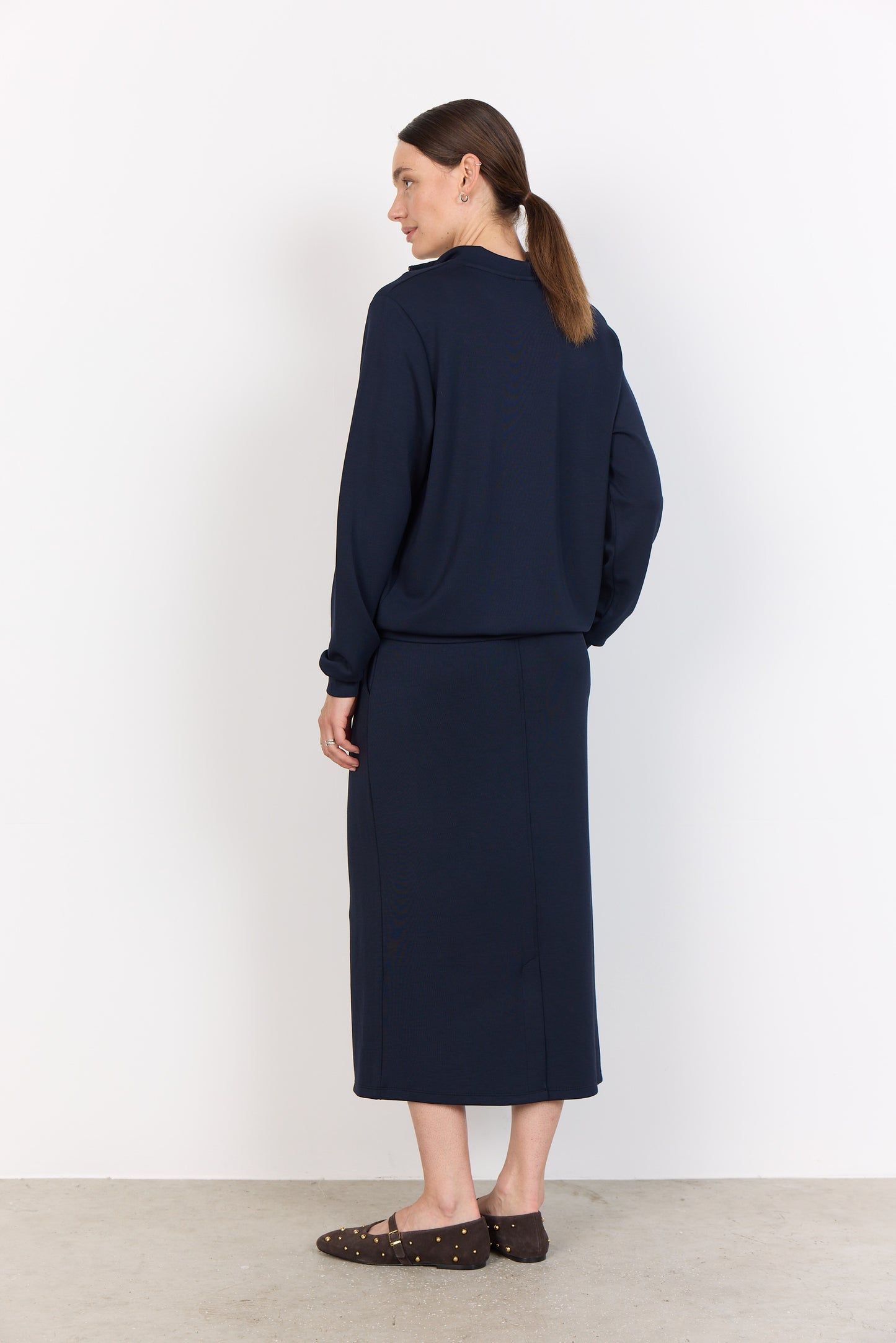 Zip Front Mock Neck Sweater. Style SOYA4PF26598