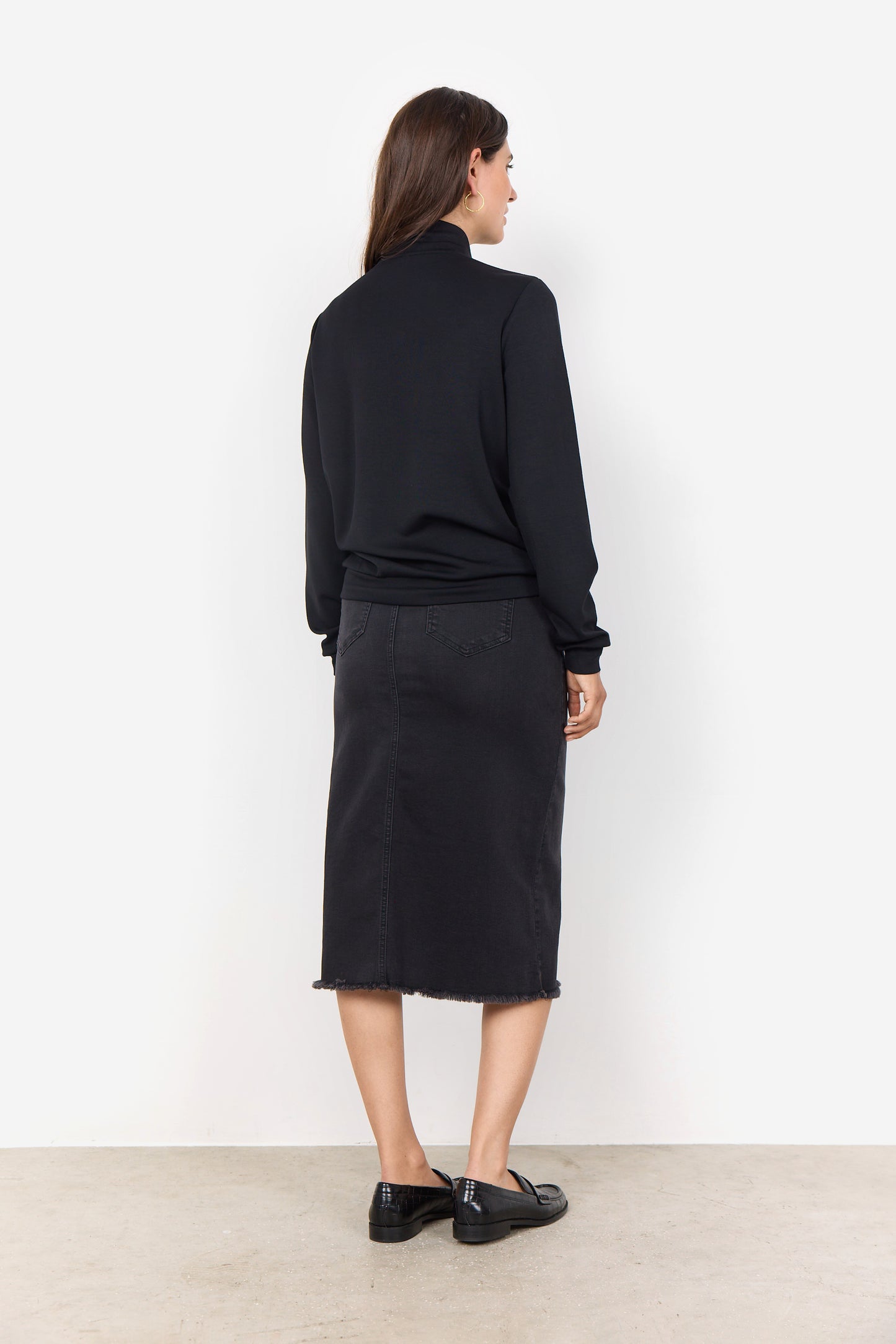 Zip Front Mock Neck Sweater. Style SOYA4PF26598