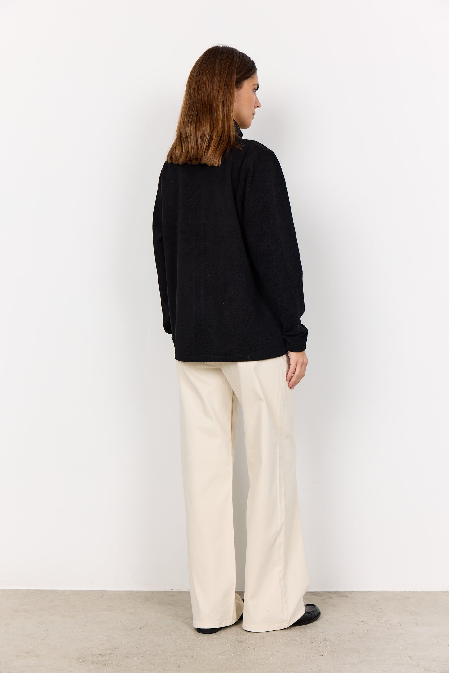 Zip Front Fleece Jacket. Style SOYA4PF26794