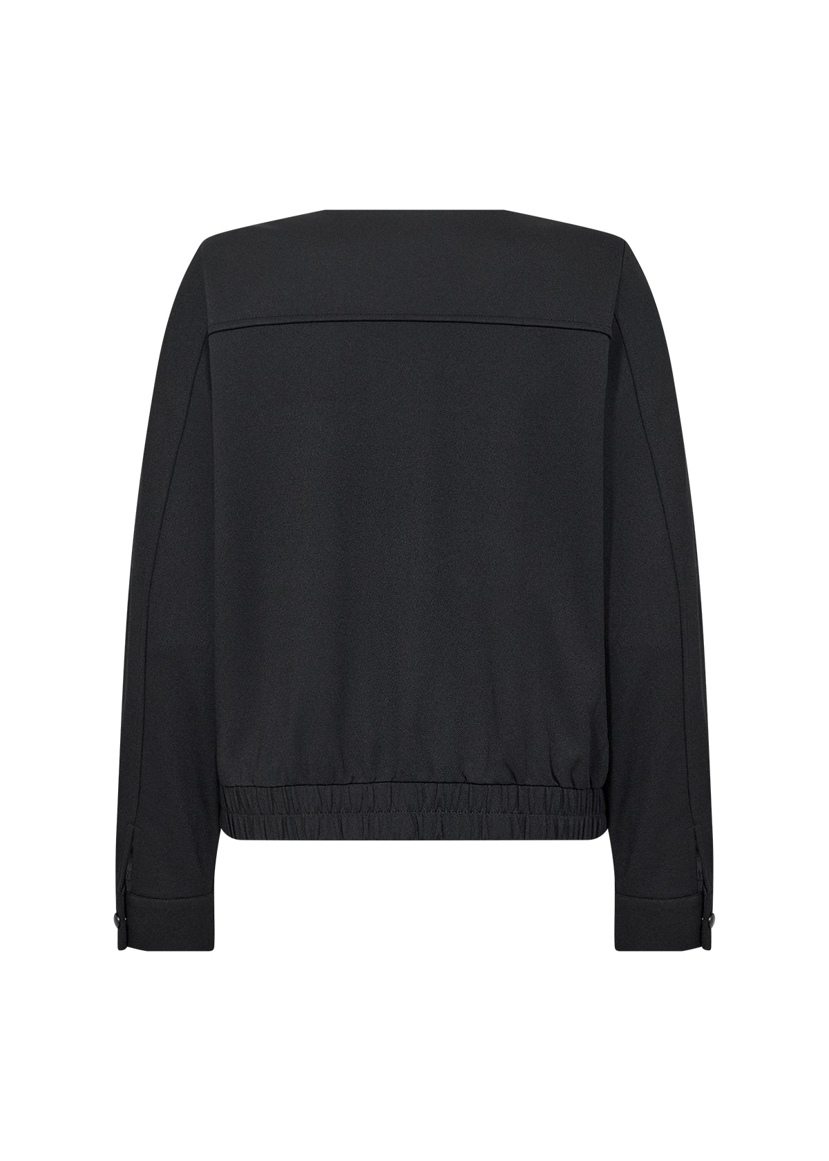 Boxy V-Neck Zip Up Jacket. Style SOYA4S26880