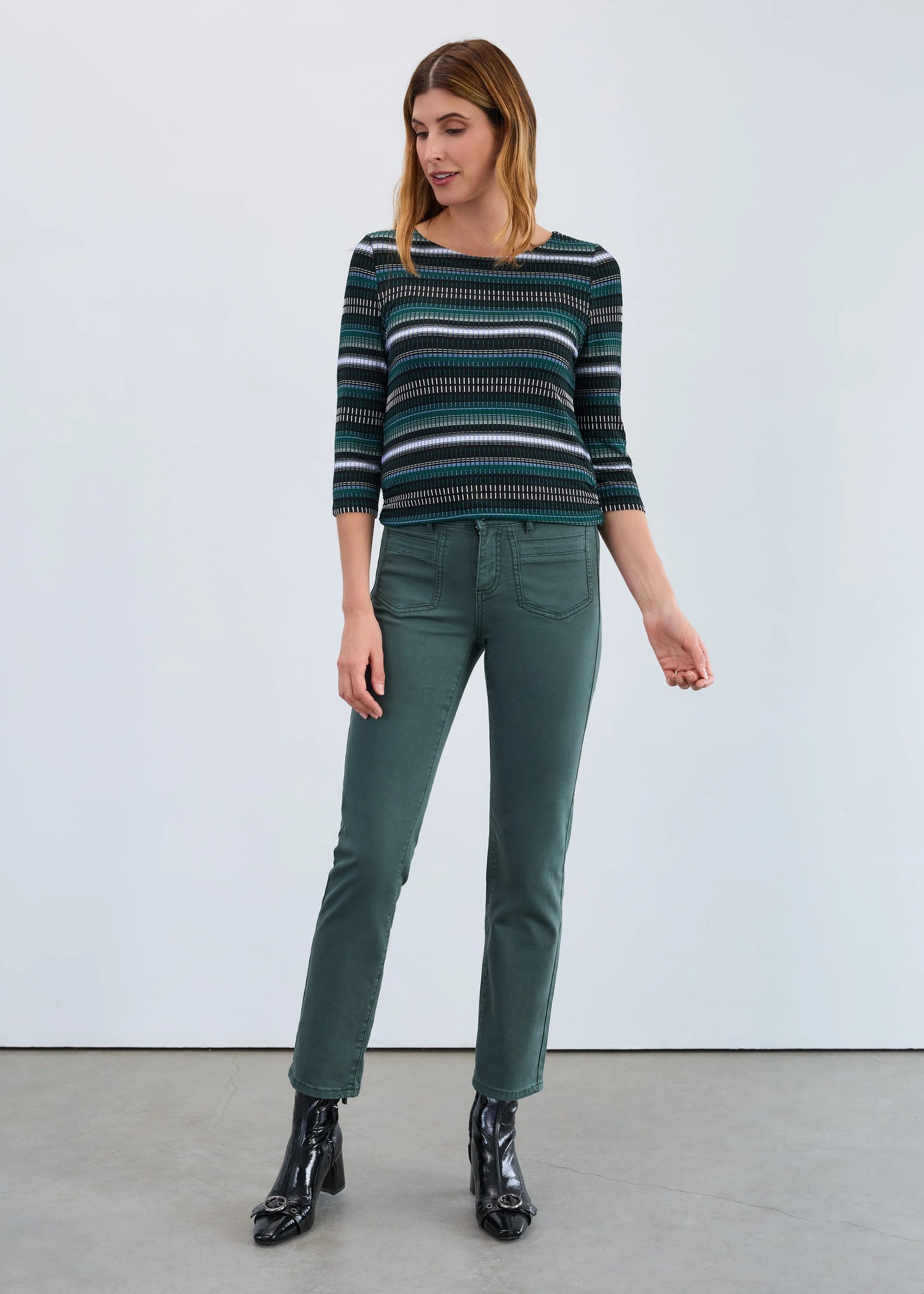 Christina Straight Leg Jean. Style FD5135511