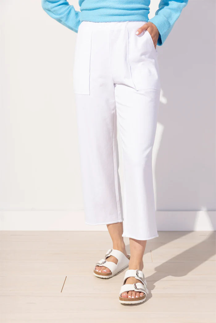 Ocean Front Terry Easy Breezy Ankle Length Pant. Style ESCE60167