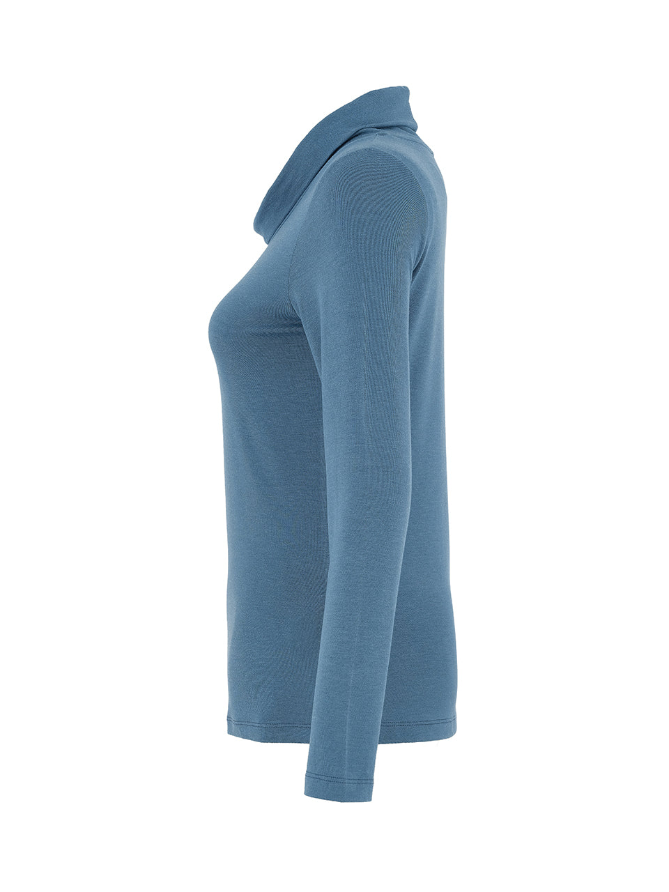 Cowl Neck Long Sleeve Pullover Top. Style DOLC75554