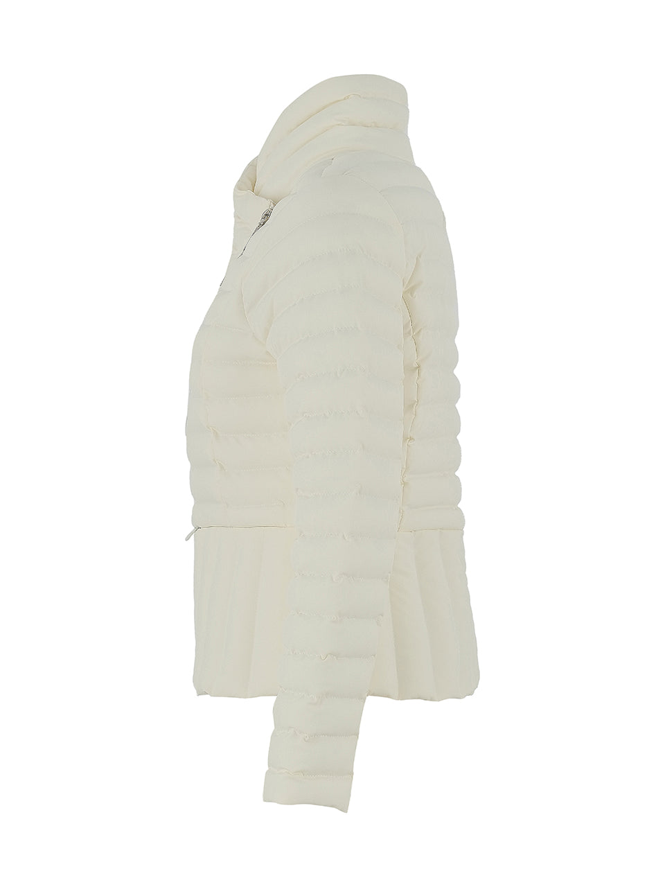 Short Puffer Crossover Collar Jacket. Style DOLC75810