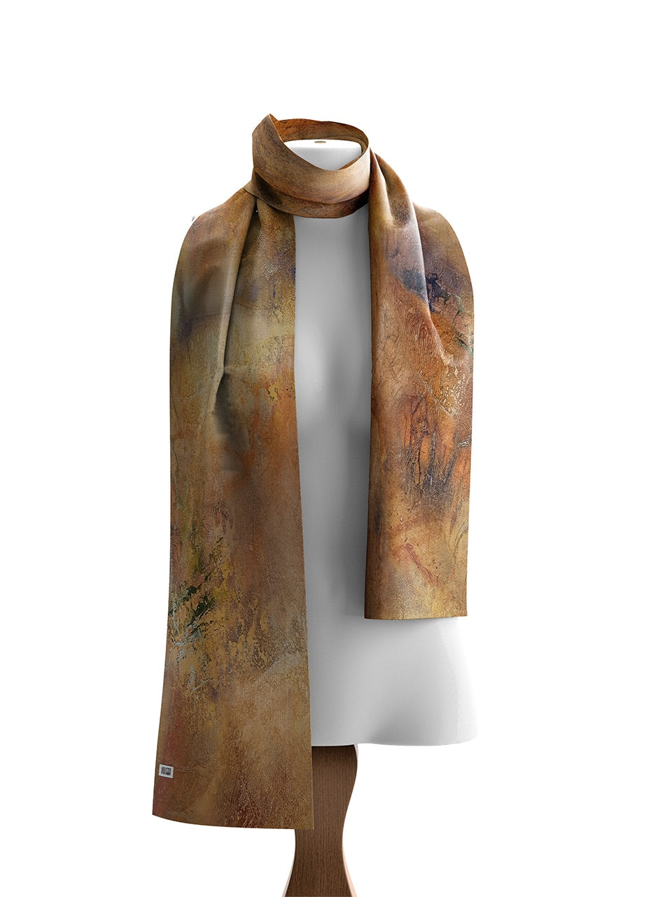 "Mother Earth" Artist Print Scarf. Style DOLC75906