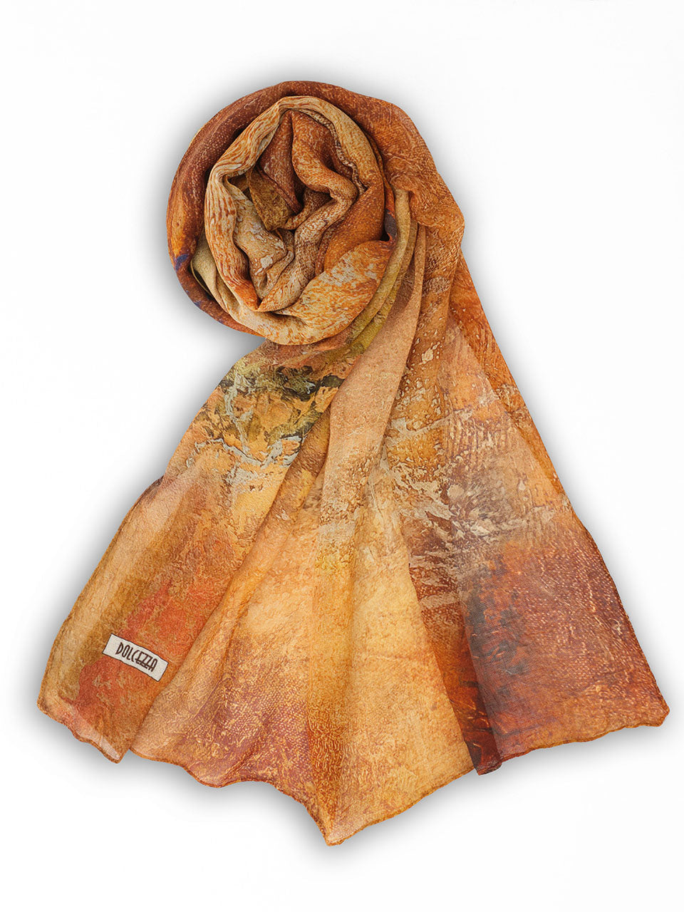 "Mother Earth" Artist Print Scarf. Style DOLC75906
