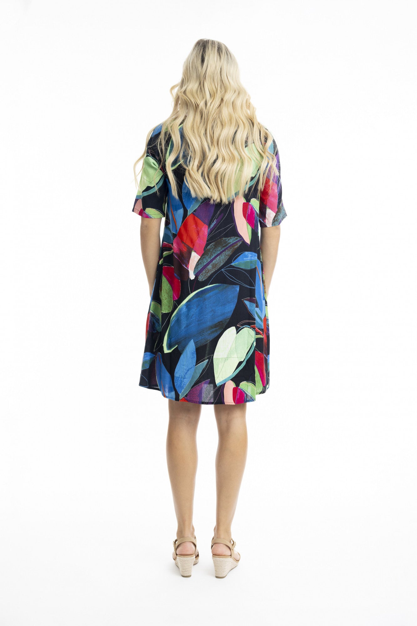 Contemporary Seychelles Printed Dress. Style ORI91010