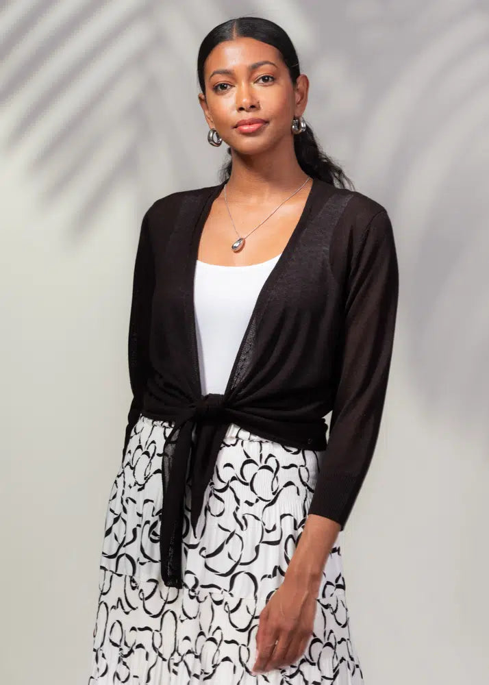 Versatile Stretch Knit Cardigan. Style ALSA45136