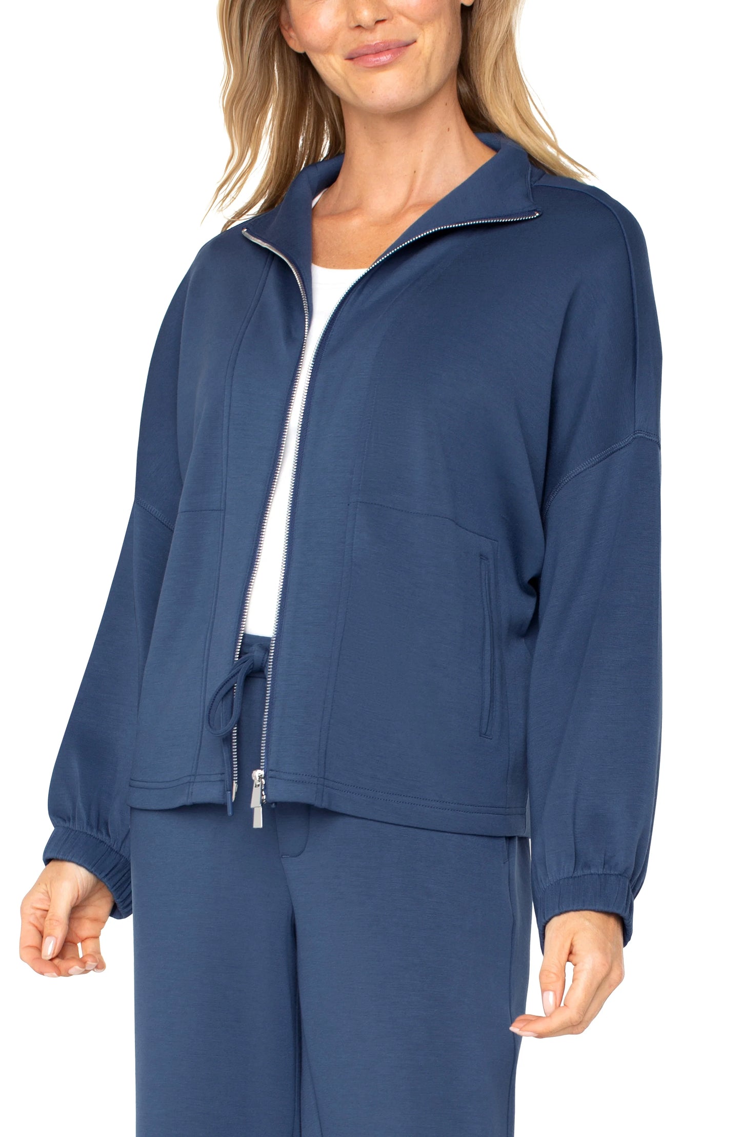 Zip Up Funnel Neck Jacket. Style LVLM1B61C9