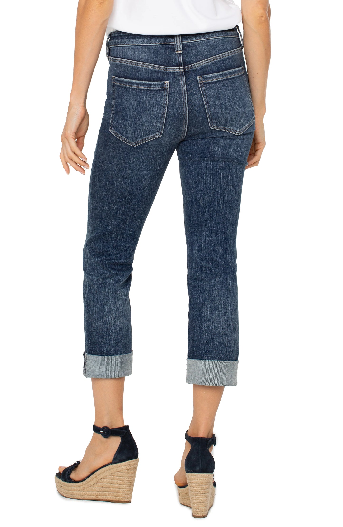 Charlie Rolled Cuff Cropped Jean. Style LVLM2150F88