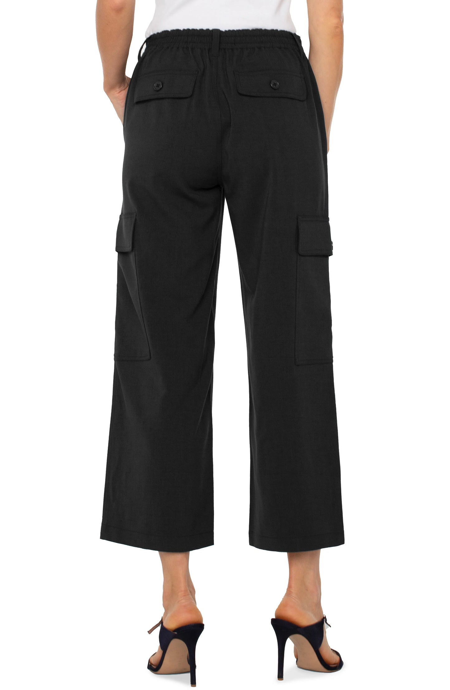 High Rise Straight Cargo Crop. Style LVLM7981TS39