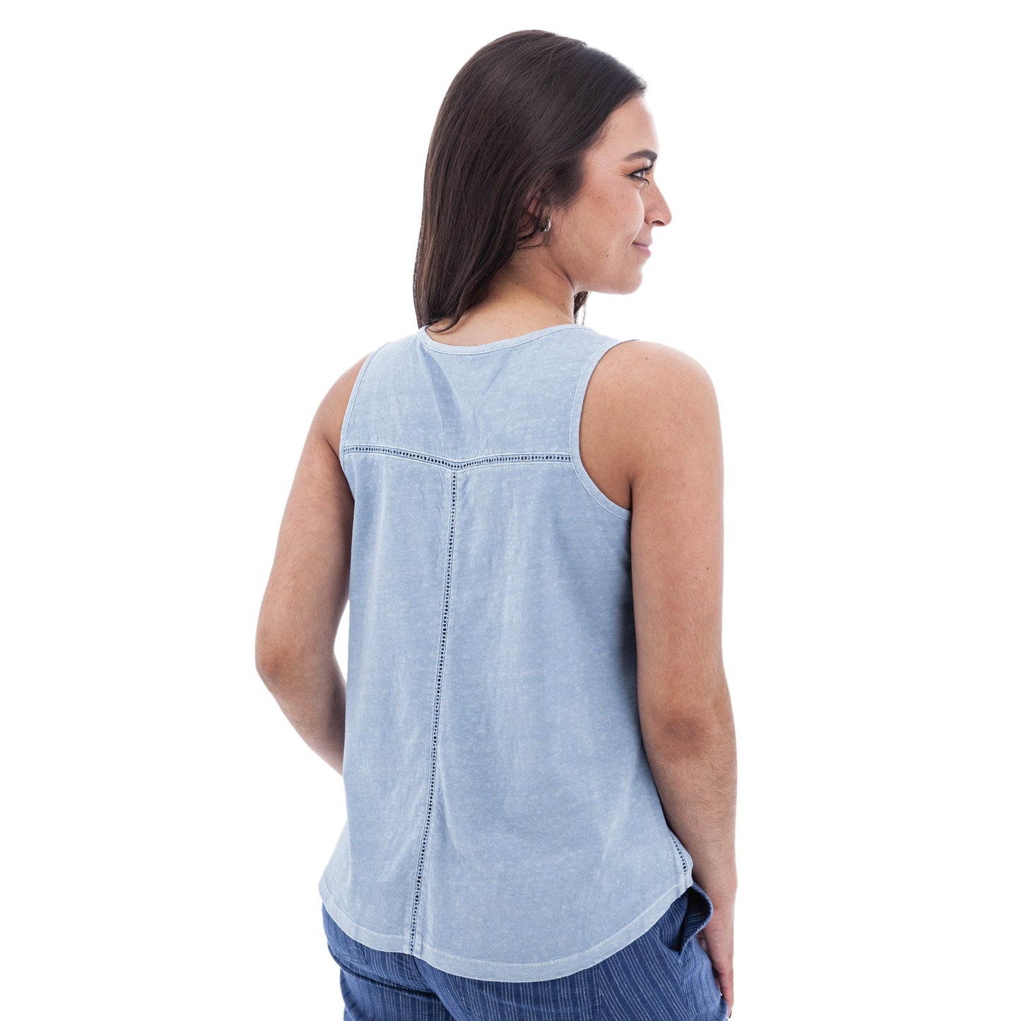 Simone V-Neck Tank Top. Style AVM169135