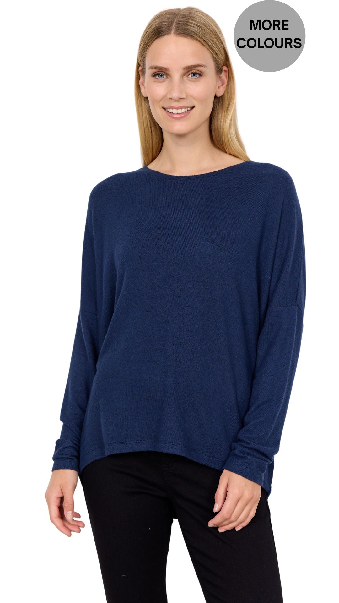 Soft Crewneck Long Sleeve Top. Style SOYA4F24788