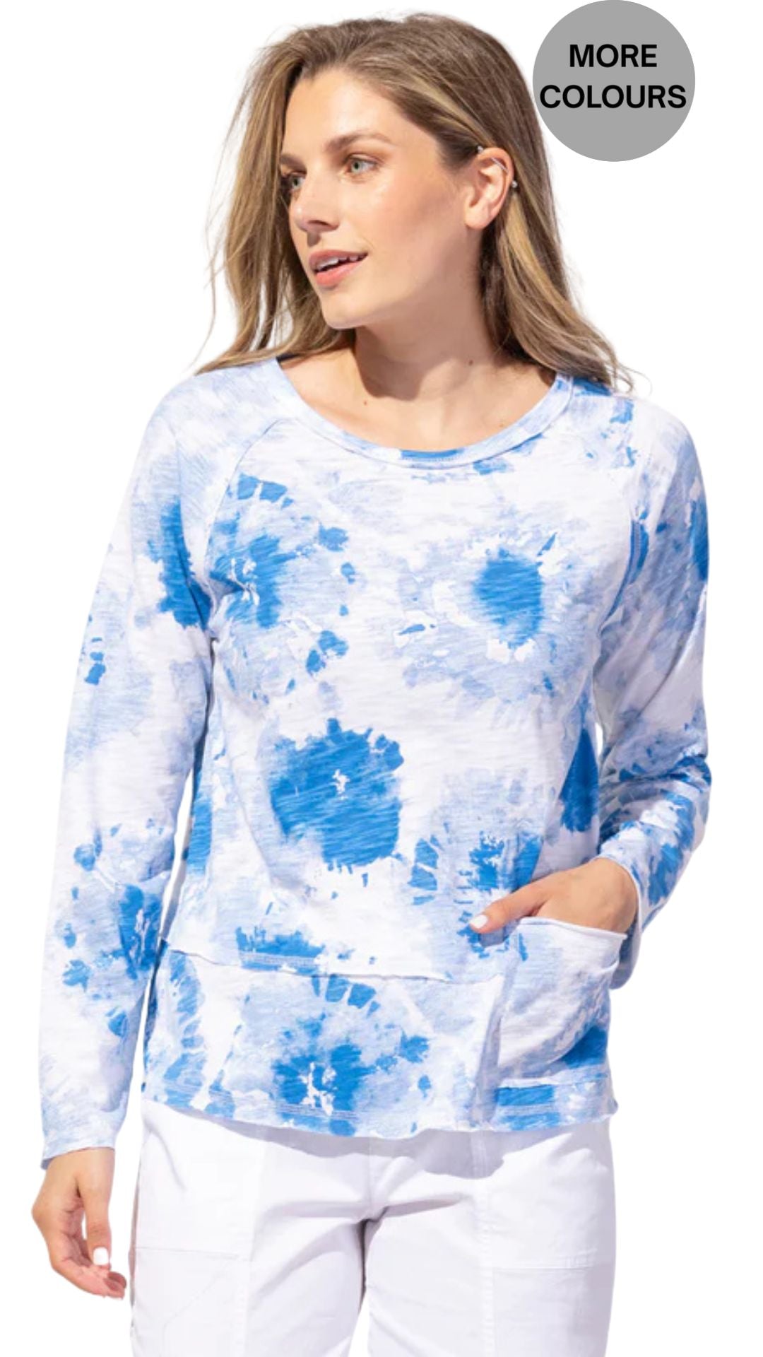 Sunburst Peruvian Cotton Unplugged Top. Style ESCE14420