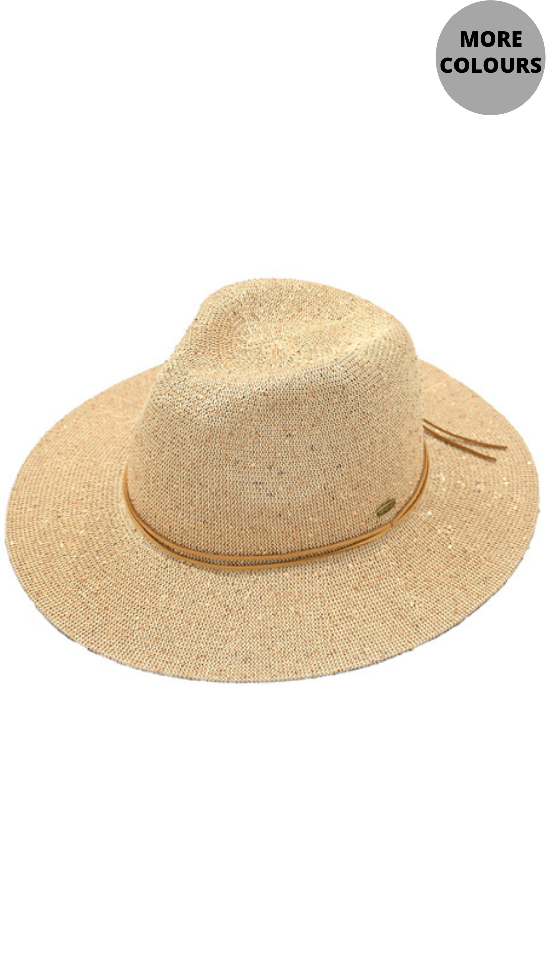 Panama Hat with Sequins. Style MODSTH 22 PackersFashion