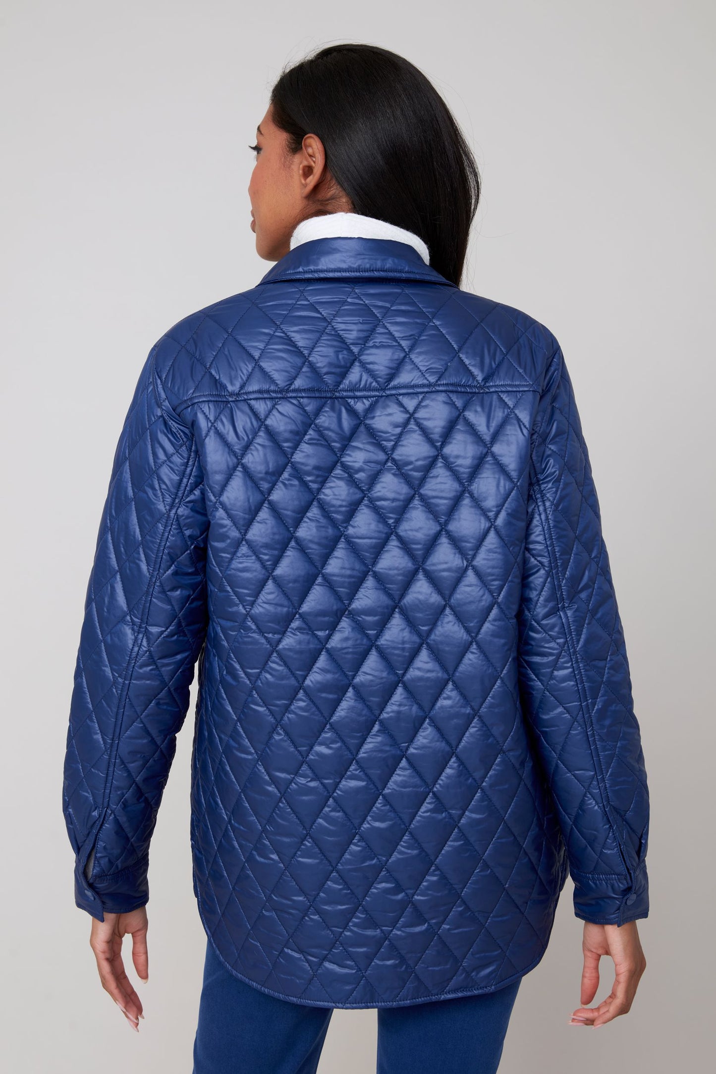 Quilted Long Sleeve Jacket. Style REN3909L-E3034