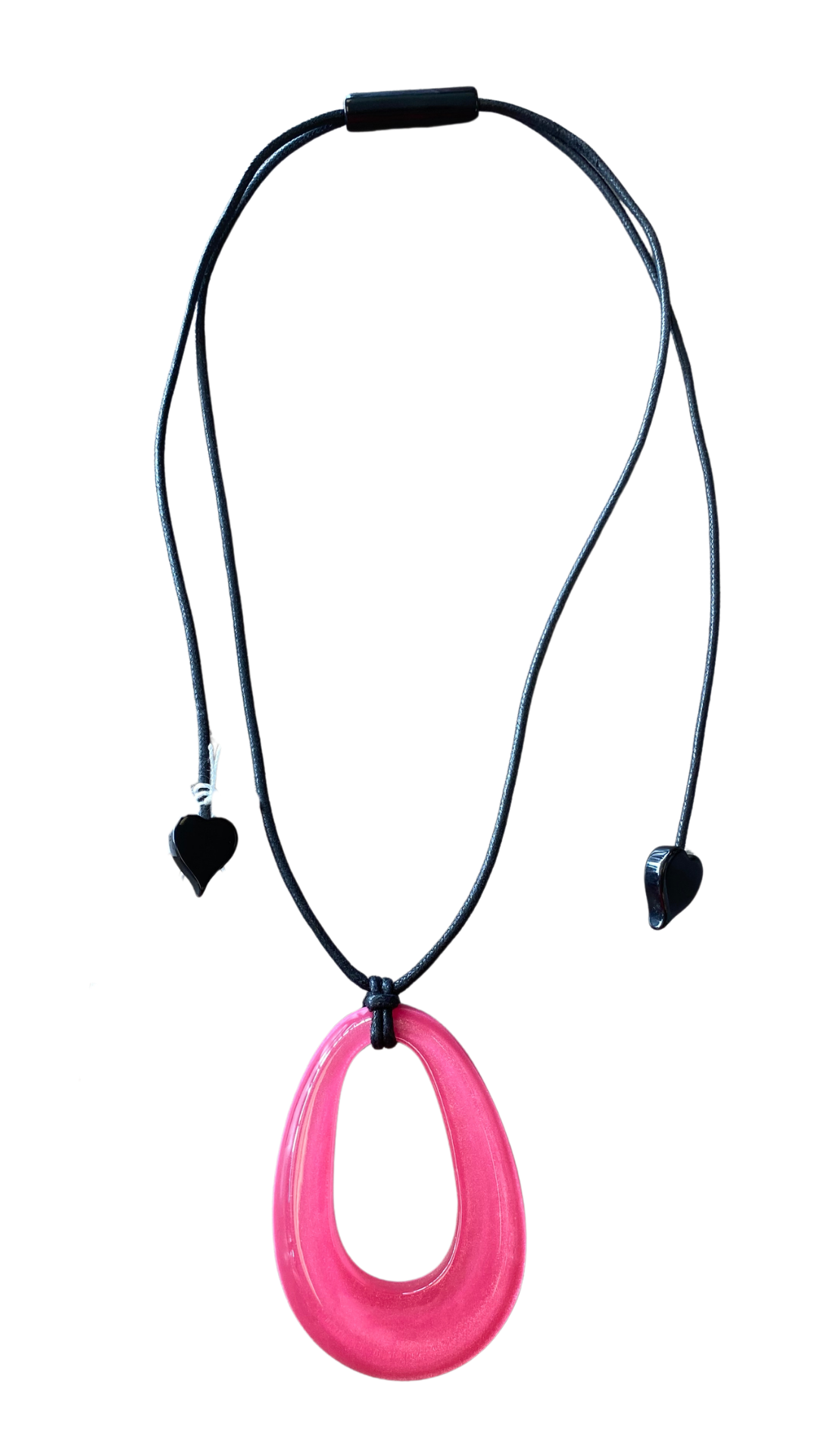 Colourful Statement Collection - Pink Oval Pendant Necklace. Style 40102239017Q00