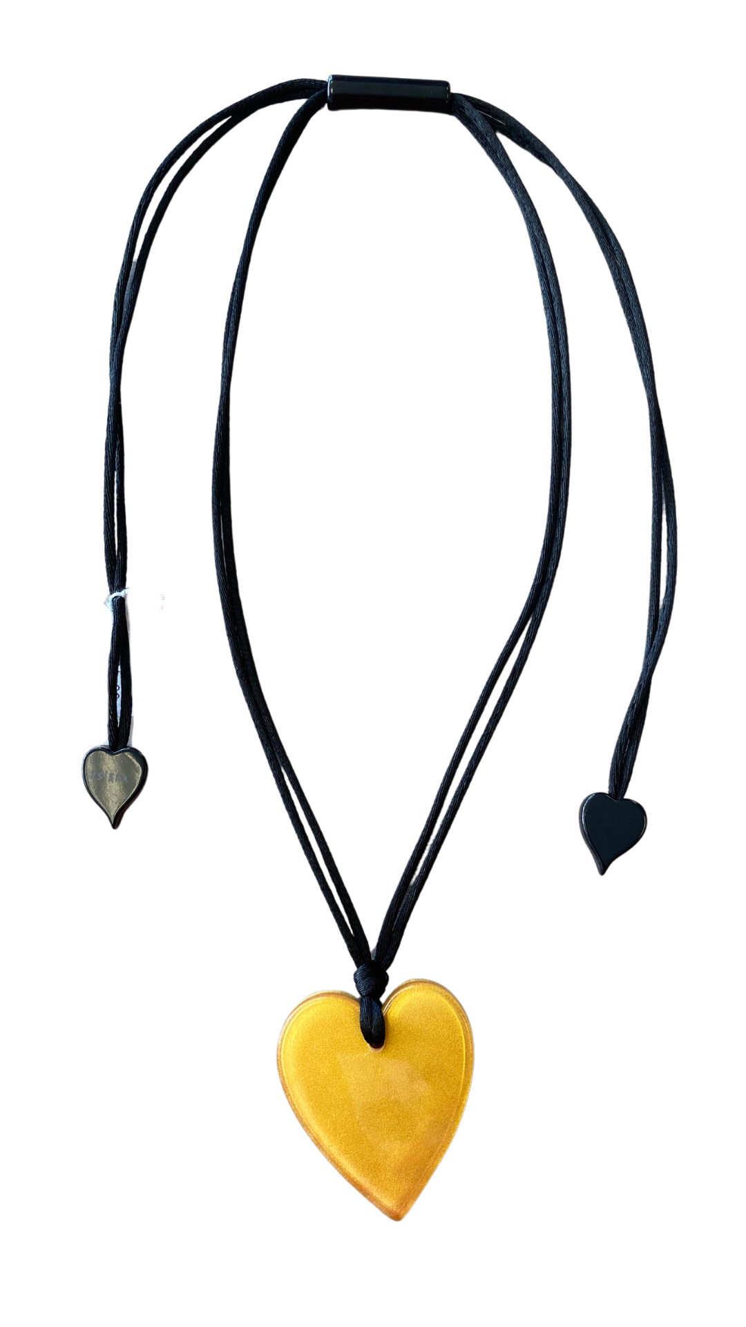 Colourful Statement Collection - Small Gold Heart Pendant Necklace. Style 5060204G00PQ00