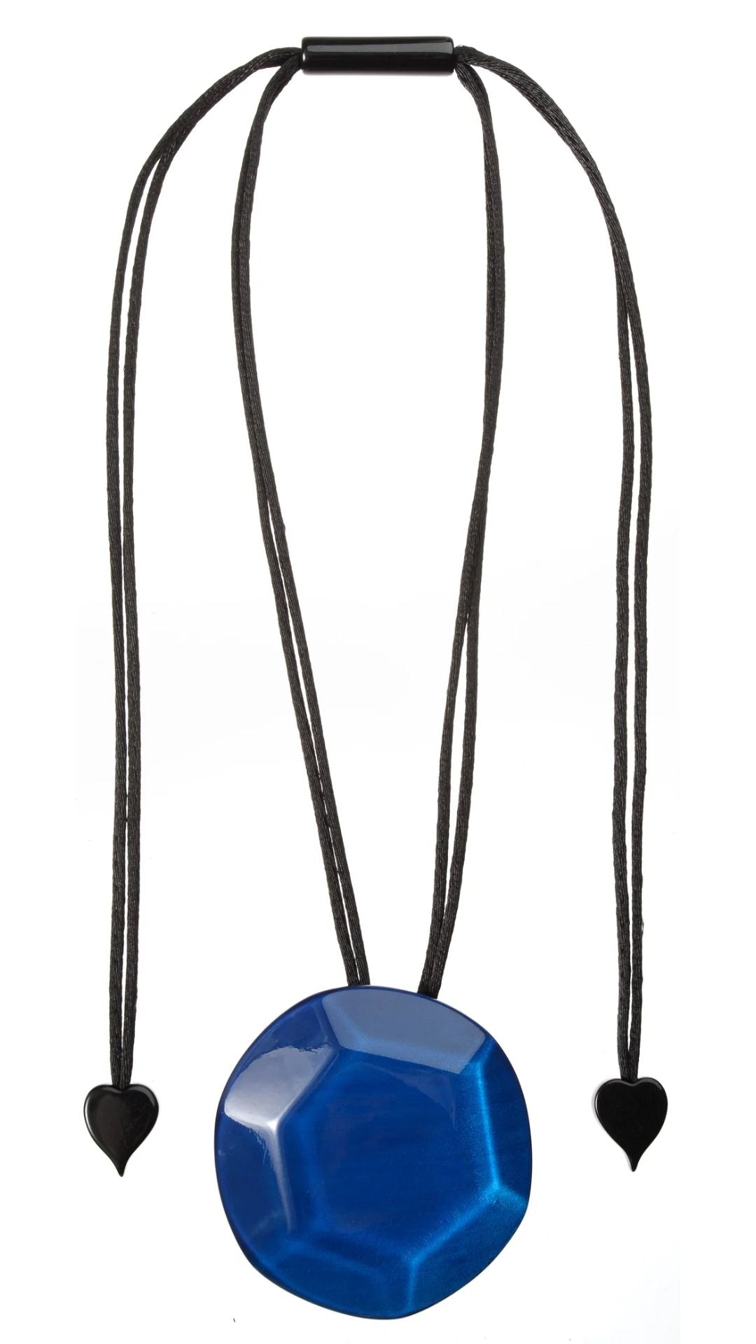 Adamas Collection - Large Blue Pendant Necklace. Style 8430201BLUEQ00