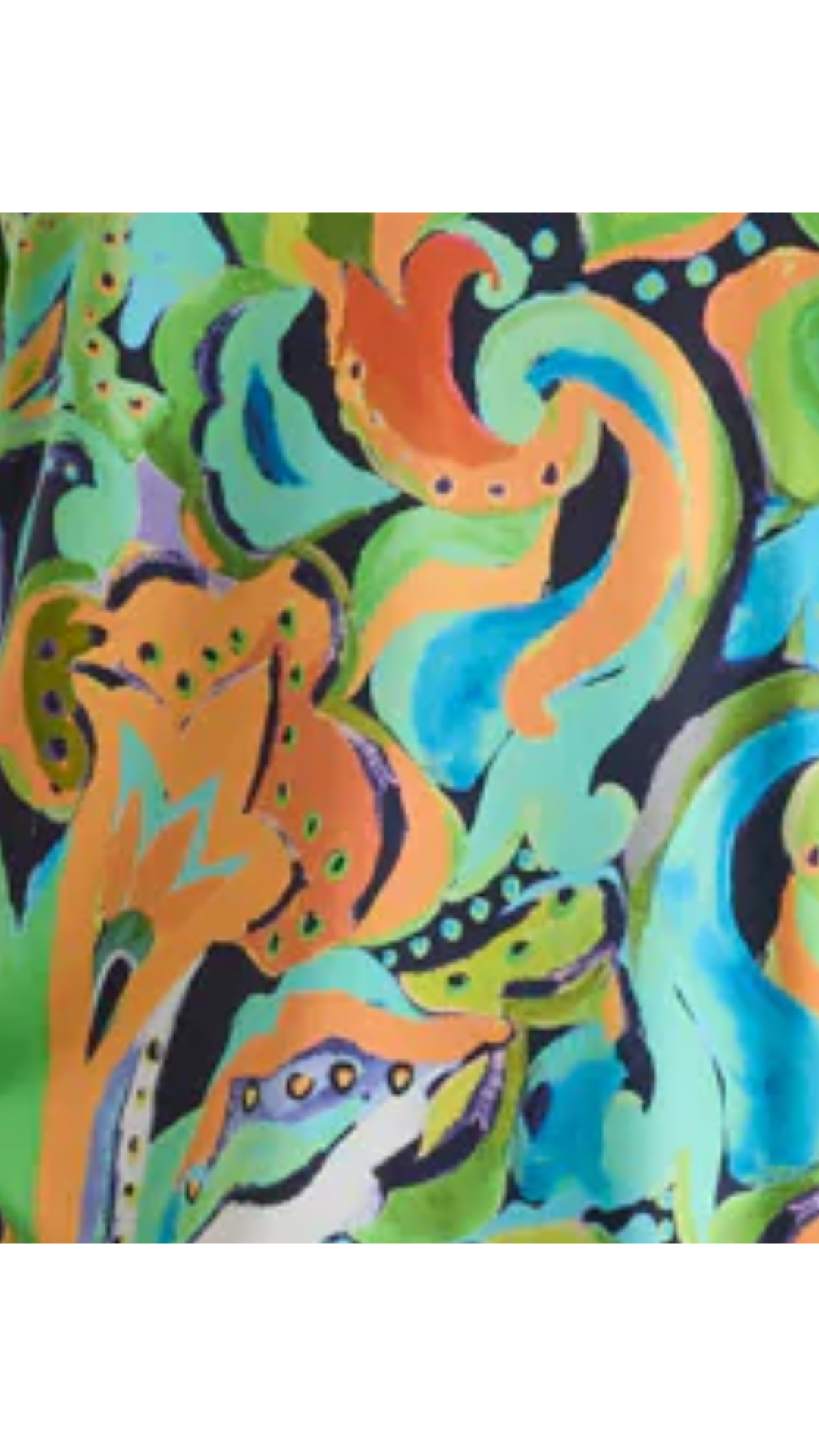 Textured Print Sleeveless Polo Top With Shirtail. Style TR2063O-3024