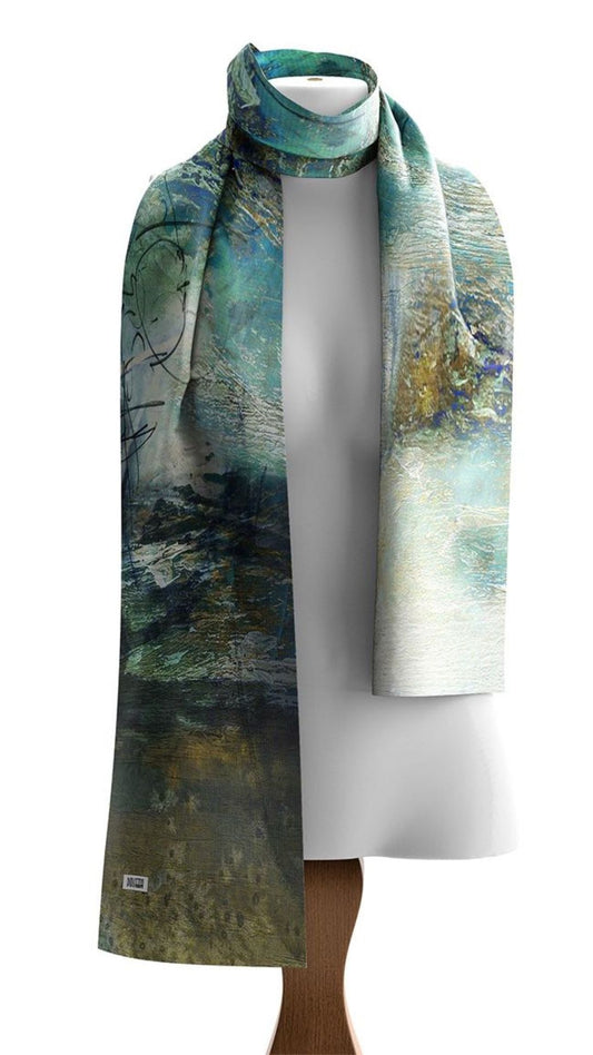"Life's Too Short" Artist Print Scarf. Style DOLC75900