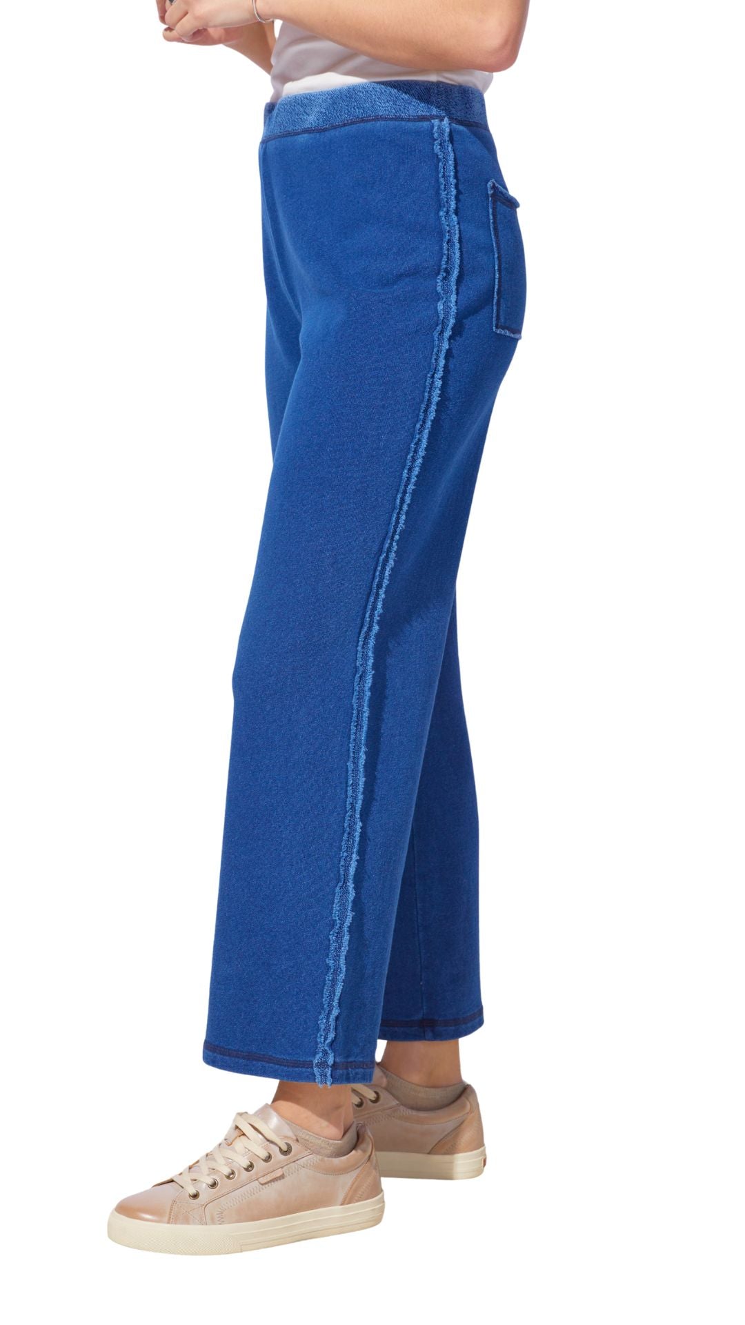 Raw Edges & Pockets Anywhere Pant. Style ESC68096