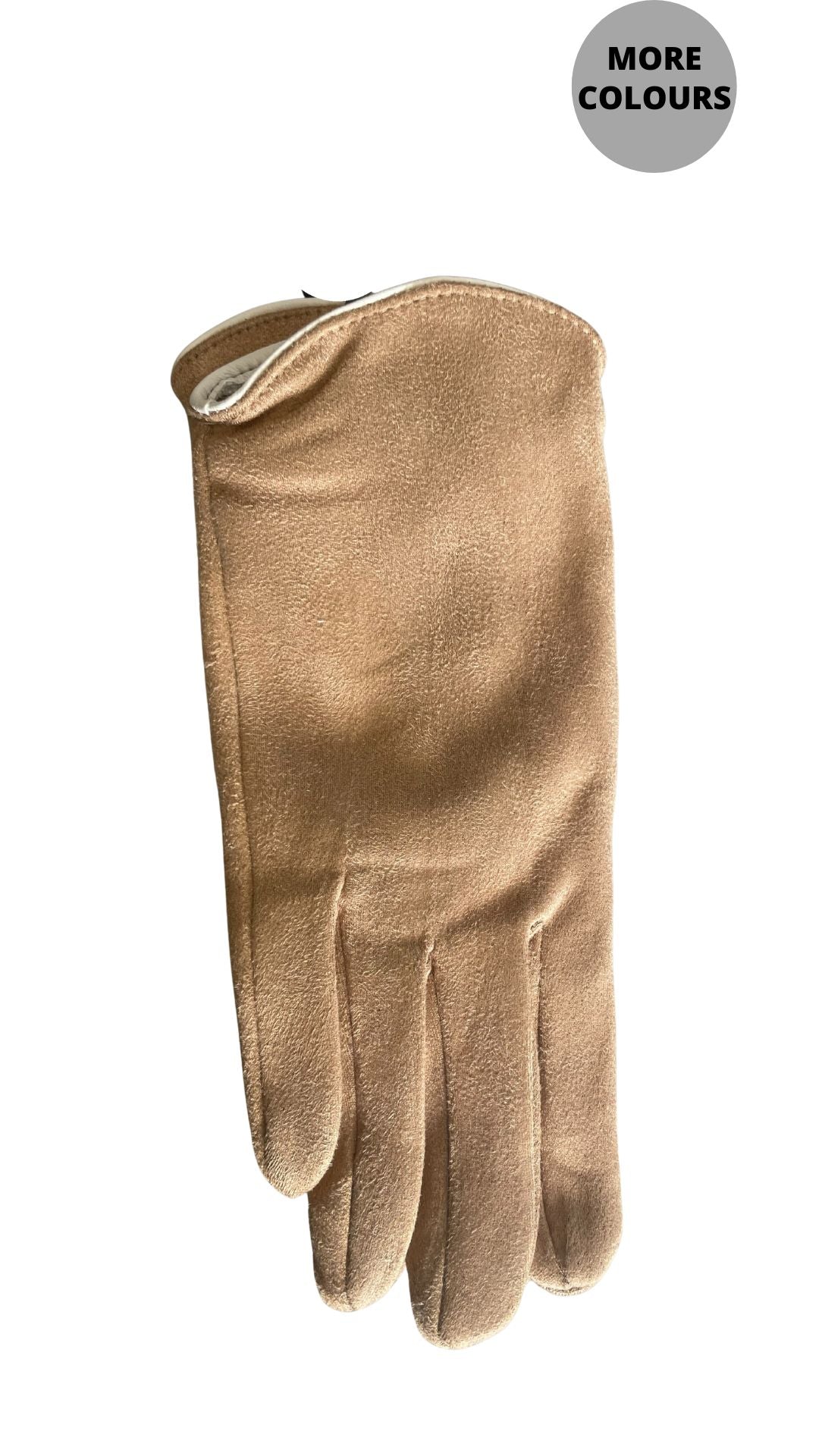 Faux Suede Stretch Gloves. Style CLWGC2641
