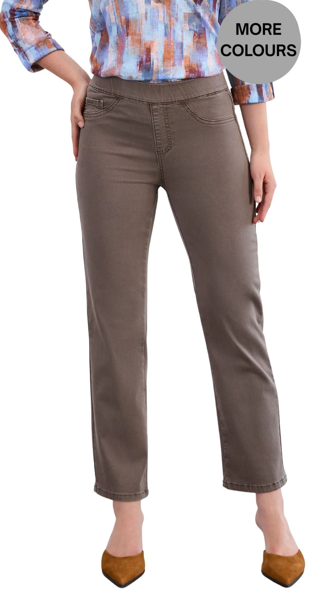 Pull-On Straight Leg Jean. Style FD2531511
