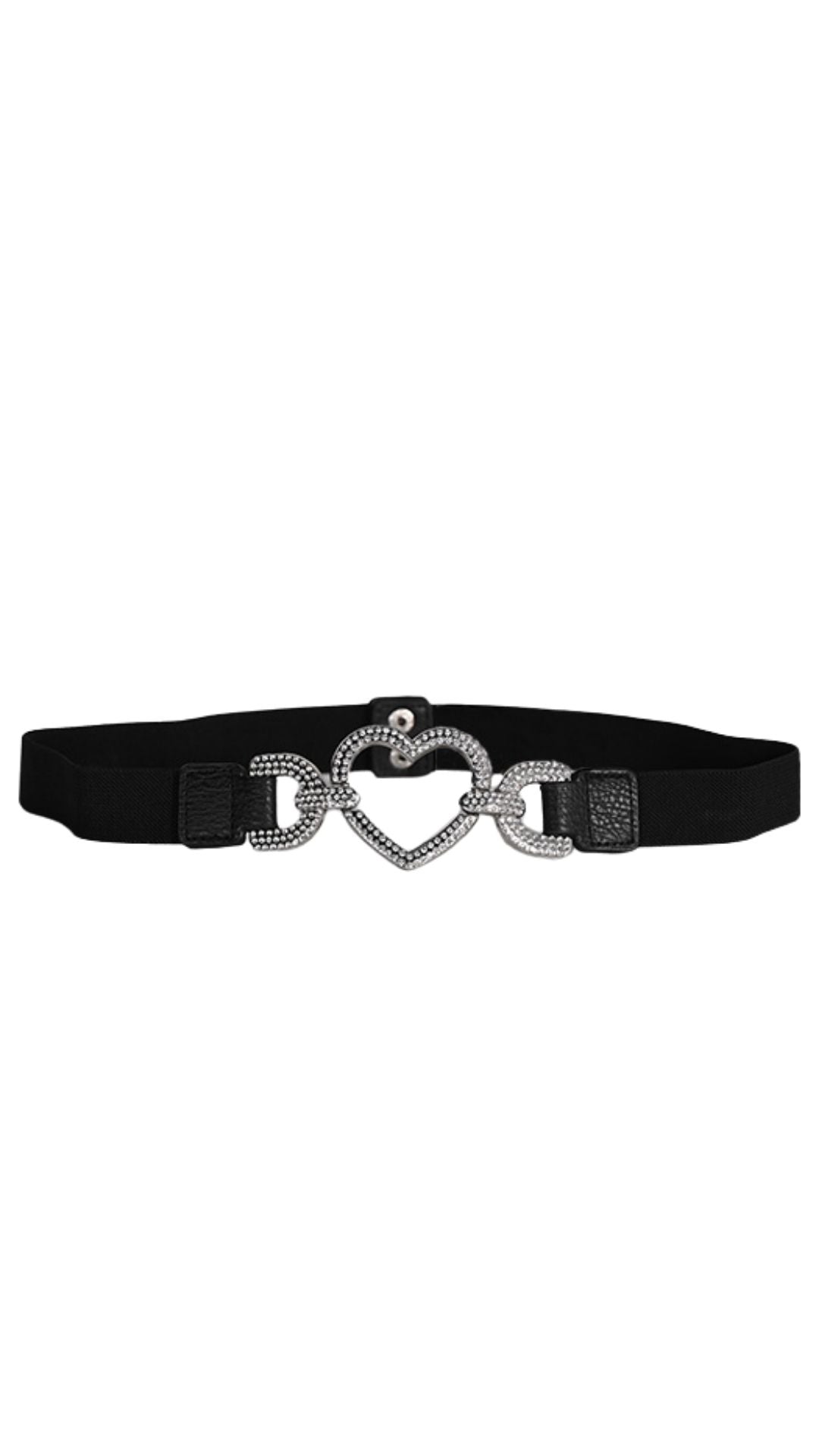 Bedazzled Heart Belt. Style FLA26606